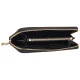 Portfel Calvin Klein CK Croc Long Zip Around Black LV04F1096G UB1 - małe zdjęcie