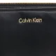 Portfel Calvin Klein CK Medium Flap Zip Around Black LV04F1075G UB1 - małe zdjęcie