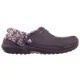Klapki Crocs Classic Fleece Lined Clog Plush Plum 211396-5CQ - małe zdjęcie
