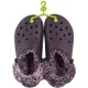 Klapki Crocs Classic Fleece Lined Clog Plush Plum 211396-5CQ - małe zdjęcie