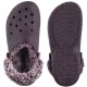 Klapki Crocs Classic Fleece Lined Clog Plush Plum 211396-5CQ - małe zdjęcie