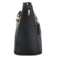 Torebka Guess Gregoria Top Zip Shoulder Bag HWBG85 46170 Black - małe zdjęcie