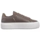 Sneakersy Calvin Klein Flatform Lace Up Lth Mg Desert Taupe/Bright White YW0YW01928 PBO - małe zdjęcie