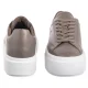 Sneakersy Calvin Klein Flatform Lace Up Lth Mg Desert Taupe/Bright White YW0YW01928 PBO - małe zdjęcie