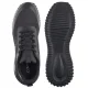 Sneakersy Calvin Klein Eva Runner Lace Up Mat Mix Triple Black YM0YM01442 0GJ - małe zdjęcie