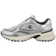 Buty Sportowe Calvin Klein Hike Runner Laceup Mesh Mix Met Silver/Black/Marshmallow YM0YM01402 0IX - małe zdjęcie