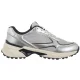 Buty Sportowe Calvin Klein Hike Runner Laceup Mesh Mix Met Silver/Black/Marshmallow YM0YM01402 0IX - małe zdjęcie