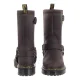 Botki Dr. Martens Anistone Burnished Waxy Pull Up Wp Dark Brown 31901201 - małe zdjęcie