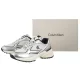 Buty Sportowe Calvin Klein Hike Runner Lace Up Mesh Mix Met Silver/Black/Bright White YW0YW02063 0IX - małe zdjęcie