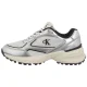 Buty Sportowe Calvin Klein Hike Runner Lace Up Mesh Mix Met Silver/Black/Bright White YW0YW02063 0IX - małe zdjęcie