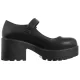 Półbuty Koi Footwear Tira Mary Jane Shoes Black ND68BLK  - małe zdjęcie