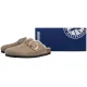 Klapki Birkenstock Boston Big Buckle Shearling Tabacco Brown 1030444 - małe zdjęcie