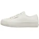 Buty Calvin Klein Vulc Flatf Lace Up Lth Lily White YW0YW01932 YAJ - małe zdjęcie