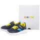 Buty Sportowe Geox B Sprintye B. C - Mesh+Geobuck Navy/Yellow B454UC 01454 C0657 - małe zdjęcie