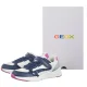 Sneakersy Geox J Loftus A - Gbk+Nylon White/Dk Royal J46M2A 0FU54 C1Z4R - małe zdjęcie