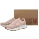 Sneakersy Big Star Beżowe/Różowe RR274489 - małe zdjęcie