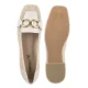 Mokasyny Caprice Beżowe 9-24201-46 199 Offwhite Comb - małe zdjęcie