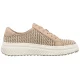 Półbuty Caprice Beżowe 9-23710-46 408 Beige Comb - małe zdjęcie