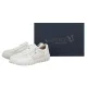 Sneakersy Caprice Białe 9-23700-42 133 White Nappa - małe zdjęcie