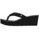 Japonki Tommy Hilfiger TH Wedge Braided Summer Sandal Black FW0FW09198 BDS - małe zdjęcie
