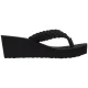 Japonki Tommy Hilfiger TH Wedge Braided Summer Sandal Black FW0FW09198 BDS - małe zdjęcie