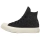 Trampki Converse Chuck 70 Hi Black/Black/Erget A16642C - małe zdjęcie