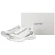 Sneakersy Calvin Klein Low Cut Lace-Up Sneaker Silver/White V3A9-83233-1844X059 - małe zdjęcie