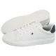 Sneakersy Tommy Hilfiger Low Cut Lace-Up Sneaker White/Blue T3X9-34350-1355X336 - małe zdjęcie
