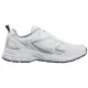 Buty do Biegania Lotto Kitaura 2400010U 1080 White/Silver - małe zdjęcie