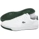 Półbuty Lacoste Court Pro 225 2 SMA Wht/Dk-Grn - Synthetic 750SMa00741R5 - małe zdjęcie