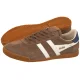 Buty Retro Gola Gola Men's Elan Trainer Tobacco/Off White/Navy CMB538 - małe zdjęcie