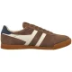 Buty Retro Gola Gola Men's Elan Trainer Tobacco/Off White/Navy CMB538 - małe zdjęcie
