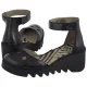 Czółenka FLY London Boij Mousse Black P501626003 - małe zdjęcie