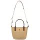 Torebka Tommy Hilfiger Popette Mini Tote Raffia AW0AW185230F4 - małe zdjęcie
