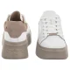 Sneakersy Filippo Białe/Beżowe DP7537/26 WH BE - małe zdjęcie
