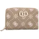 Portfel Guess Emelie Logo Slg Med Zip Around SWGP99 28140 Biscotti Logo