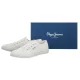 Tenisówki Pepe Jeans Brady Cute W Off White PLS300018 803 - małe zdjęcie