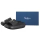 Klapki Pepe Jeans Bella Log W Black PLS700001 999 - małe zdjęcie