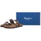 Japonki Pepe Jeans Oban Cooler W Cappuccino Brown PLS800002 875 - małe zdjęcie