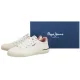 Trampki Pepe Jeans Taylor Basic W White PLS300017 800 - małe zdjęcie