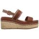 Sandały Pepe Jeans Billie Log W Tobacco Brown PLS900005 859 - małe zdjęcie