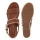 Sandały Pepe Jeans Billie Log W Tobacco Brown PLS900005 859 - małe zdjęcie