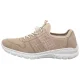 Sneakersy Rieker Białe L3254-62 Beige Combination - małe zdjęcie
