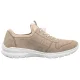 Sneakersy Rieker Białe L3254-62 Beige Combination - małe zdjęcie