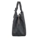 Torebka Guess Meridian II Sml Gfrnd Carryall HWSG69 740250 Coal Logo - małe zdjęcie