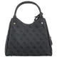 Torebka Guess Meridian II Sml Gfrnd Carryall HWSG69 740250 Coal Logo - małe zdjęcie