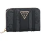 Portfel Guess Laurel II Slg Med Zip Around SWSS74 59140 Coal logo - małe zdjęcie