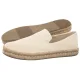 Espadryle Toms Santiago Natural Undyed Recycled Cotton Canvas 10023171