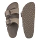 Klapki Birkenstock Arizona Big Buckle EVA Gray Taupe 1030389 - małe zdjęcie