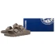 Klapki Birkenstock Arizona Big Buckle EVA Gray Taupe 1030389 - małe zdjęcie